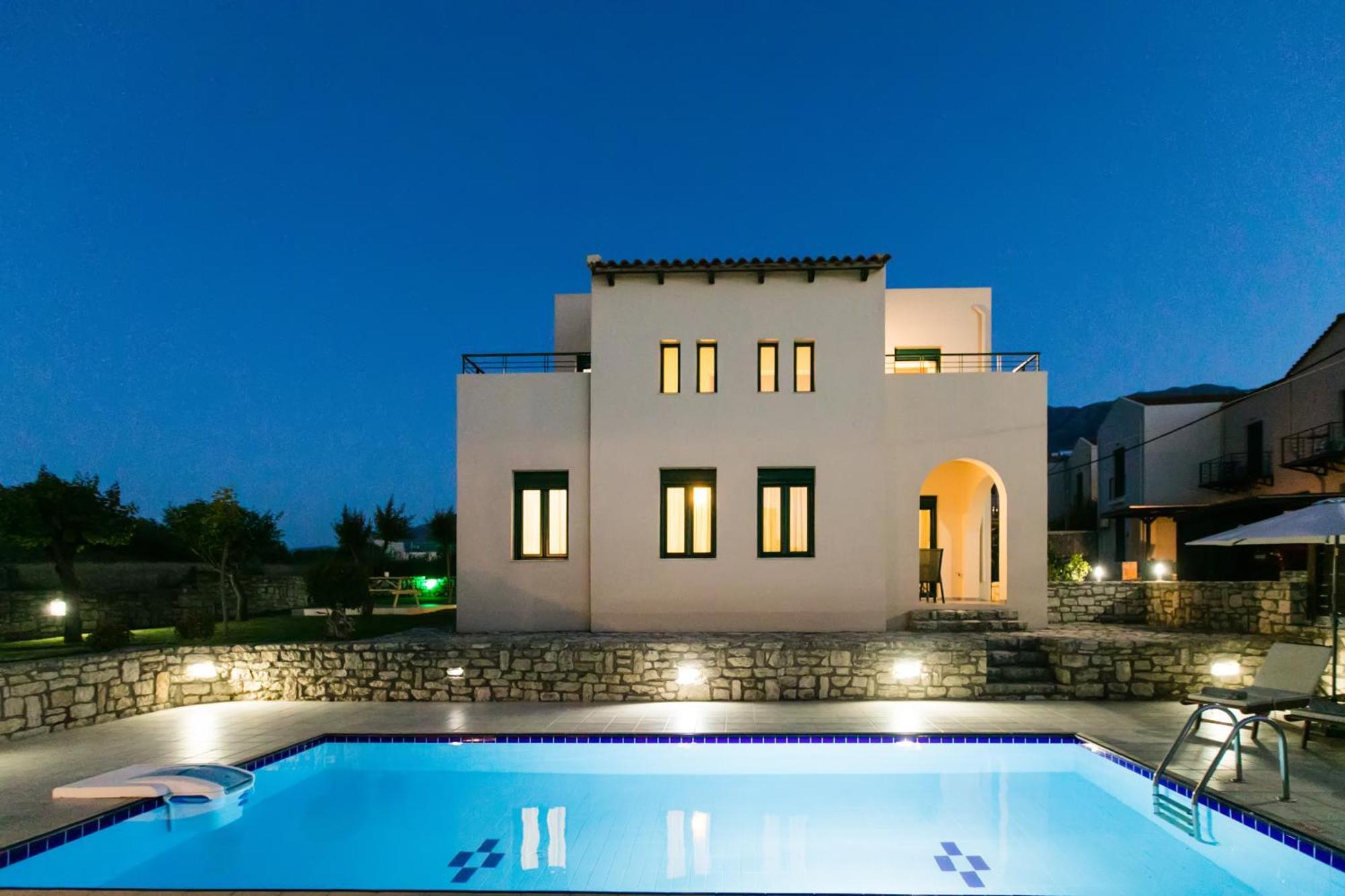 Villa Eleni Asproulianoi ภายนอก รูปภาพ