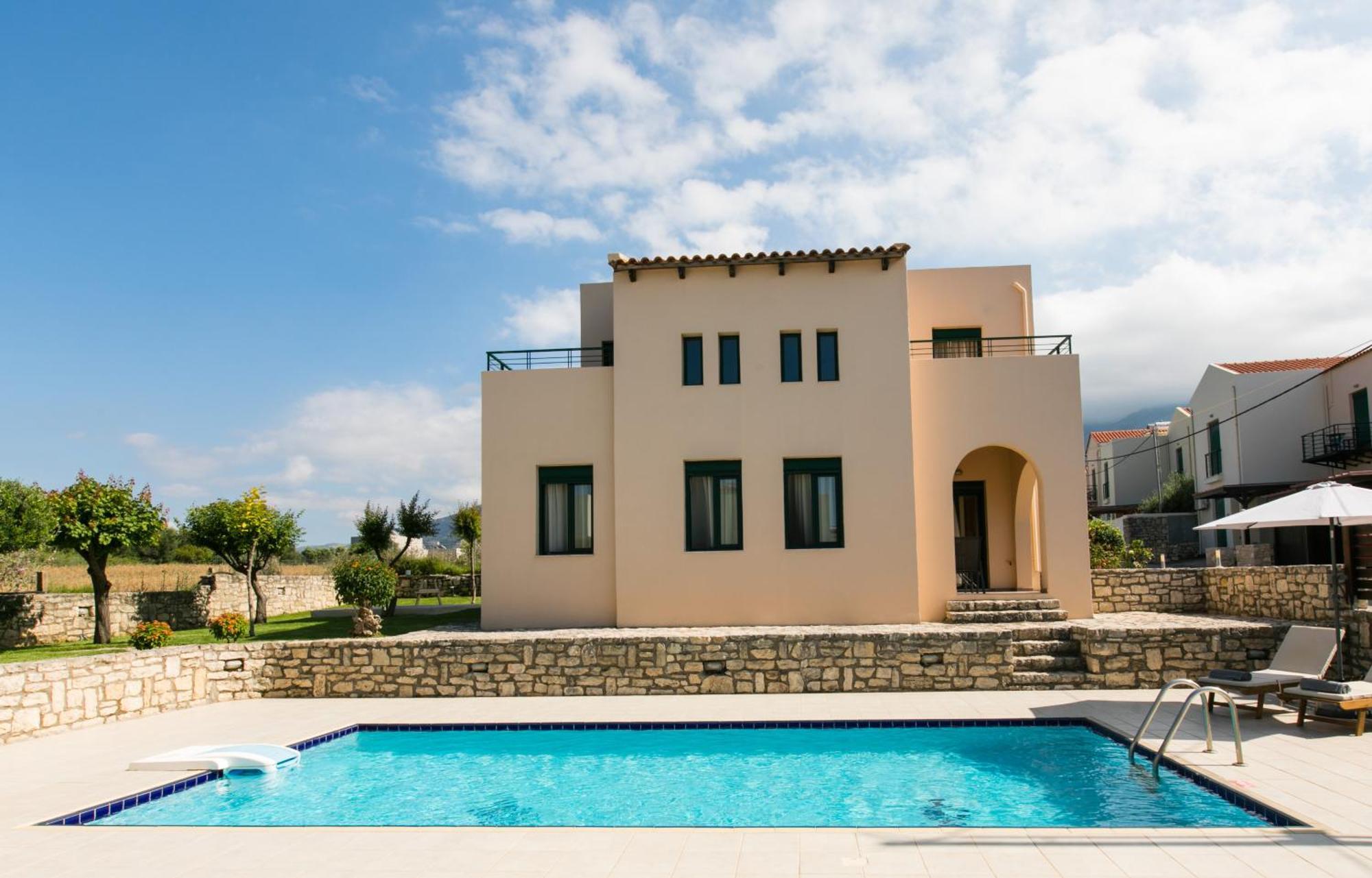 Villa Eleni Asproulianoi ภายนอก รูปภาพ
