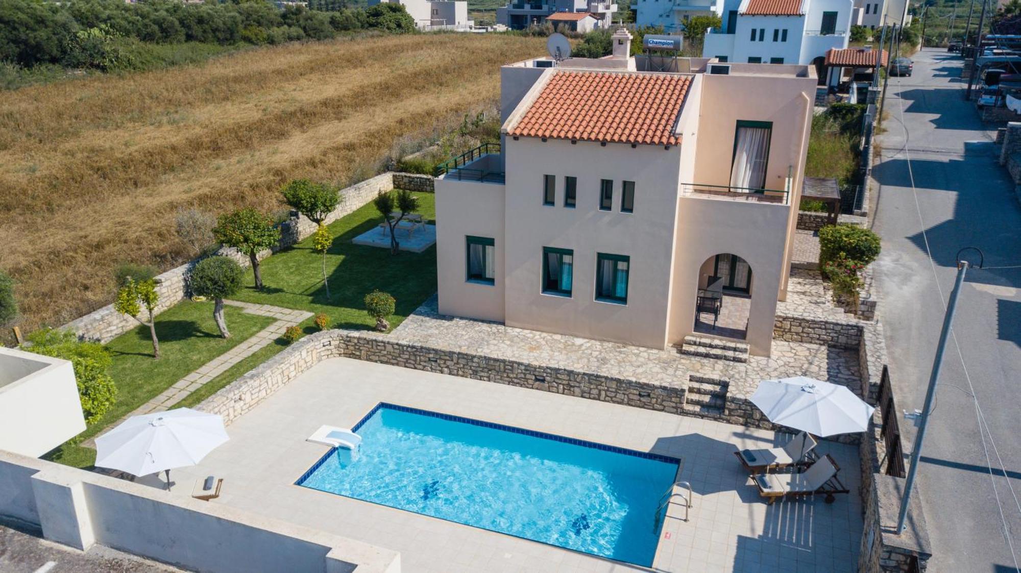 Villa Eleni Asproulianoi ภายนอก รูปภาพ