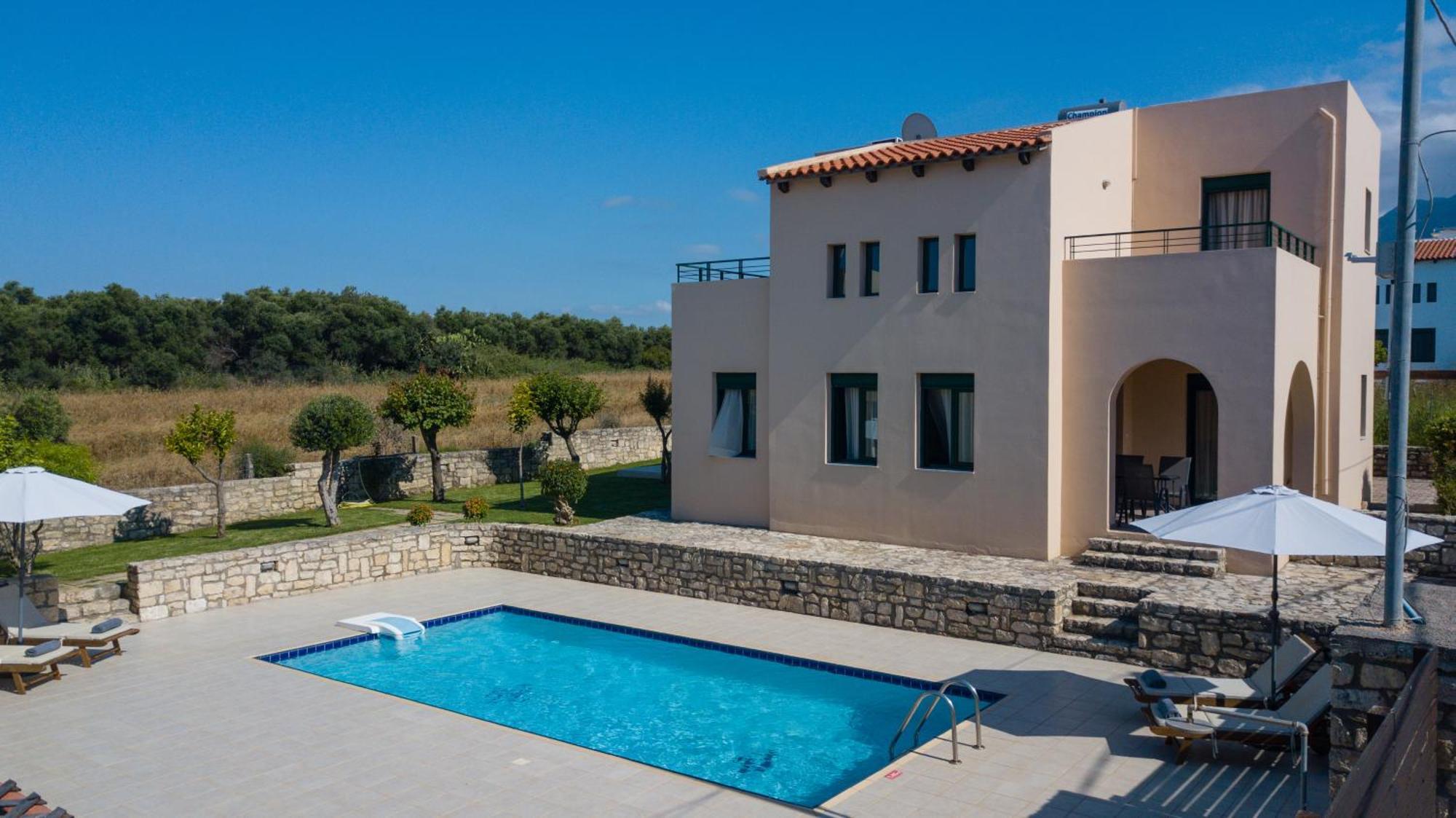 Villa Eleni Asproulianoi ภายนอก รูปภาพ